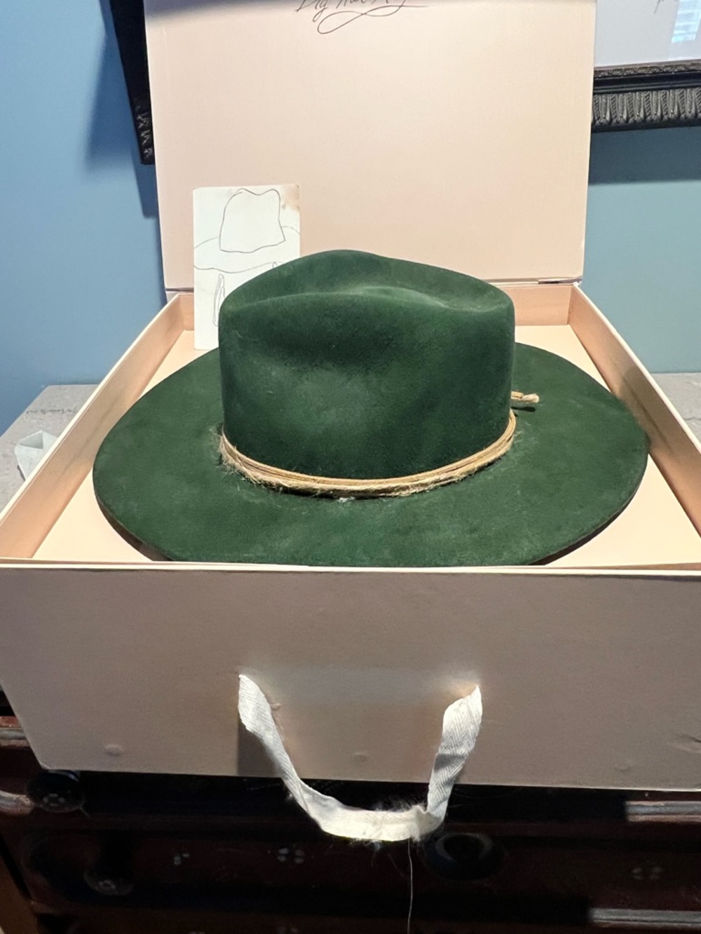 Teressa Foglia - Forest Green - 7 1/8 - Picture 6 of 15